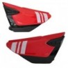 TAPAS LATERALES DT 125 SPORT ROJO BLANCO