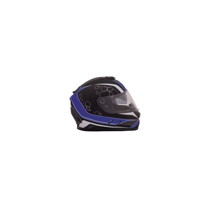 CASCO SAYTO PRO-RACER AZUL XL (DOT)